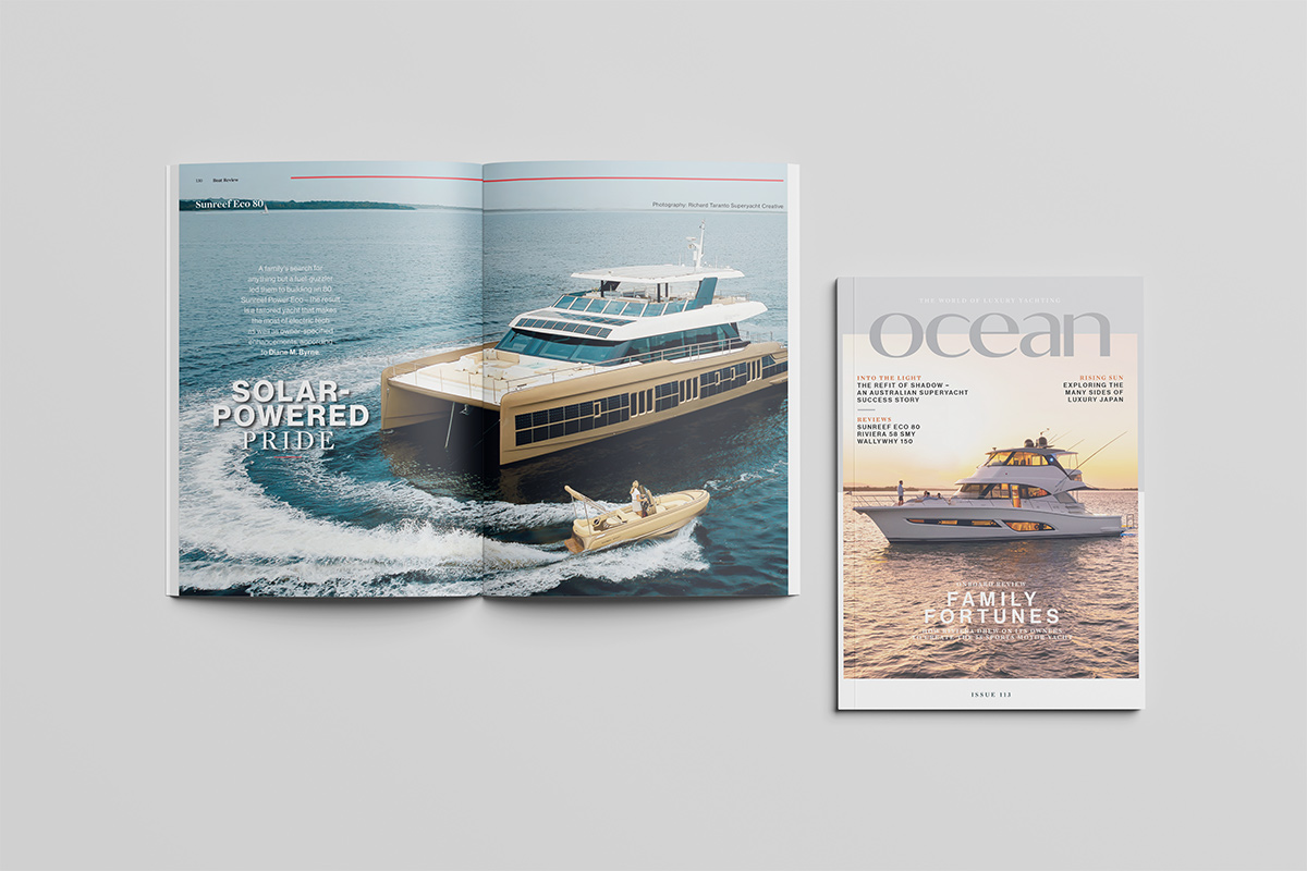 Ocean Magazine Highlights SÓL's Technology and Owner-Specified Enhancements